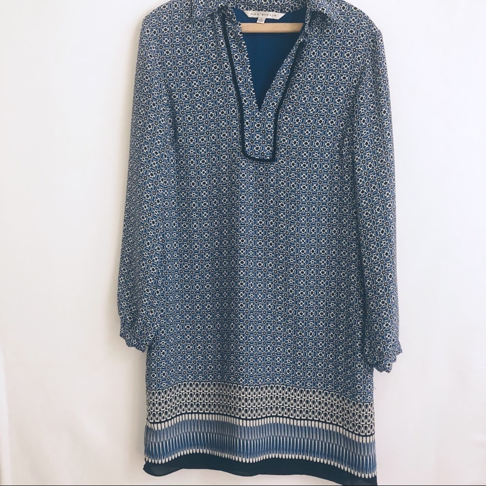 Max Studio Long Sleeve Tunic Dress Size Large